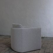 Fauteuil lounge Gray Dedar en bouclette | Années 1990