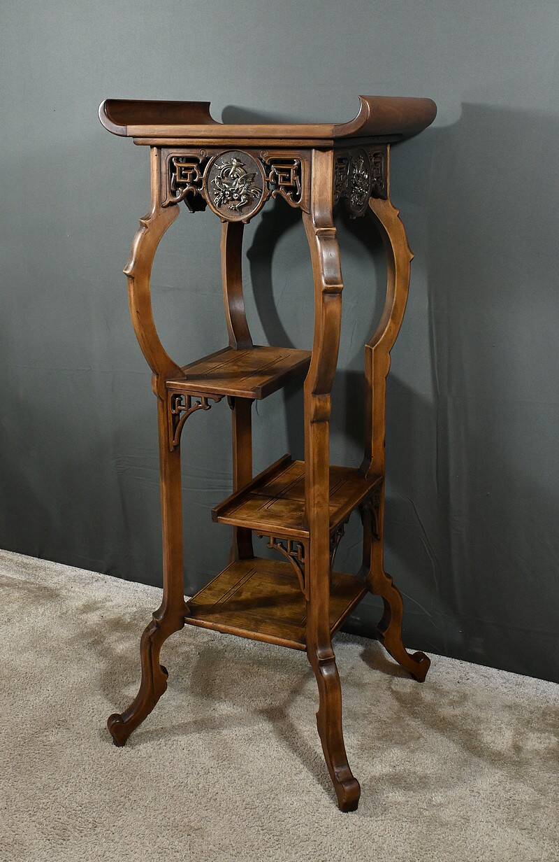 Large Asian Stool in the Viardot style – Late 19th century