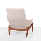 Oak PD30 lounge chair by Ib Kofod Larsen for Bovenkamp