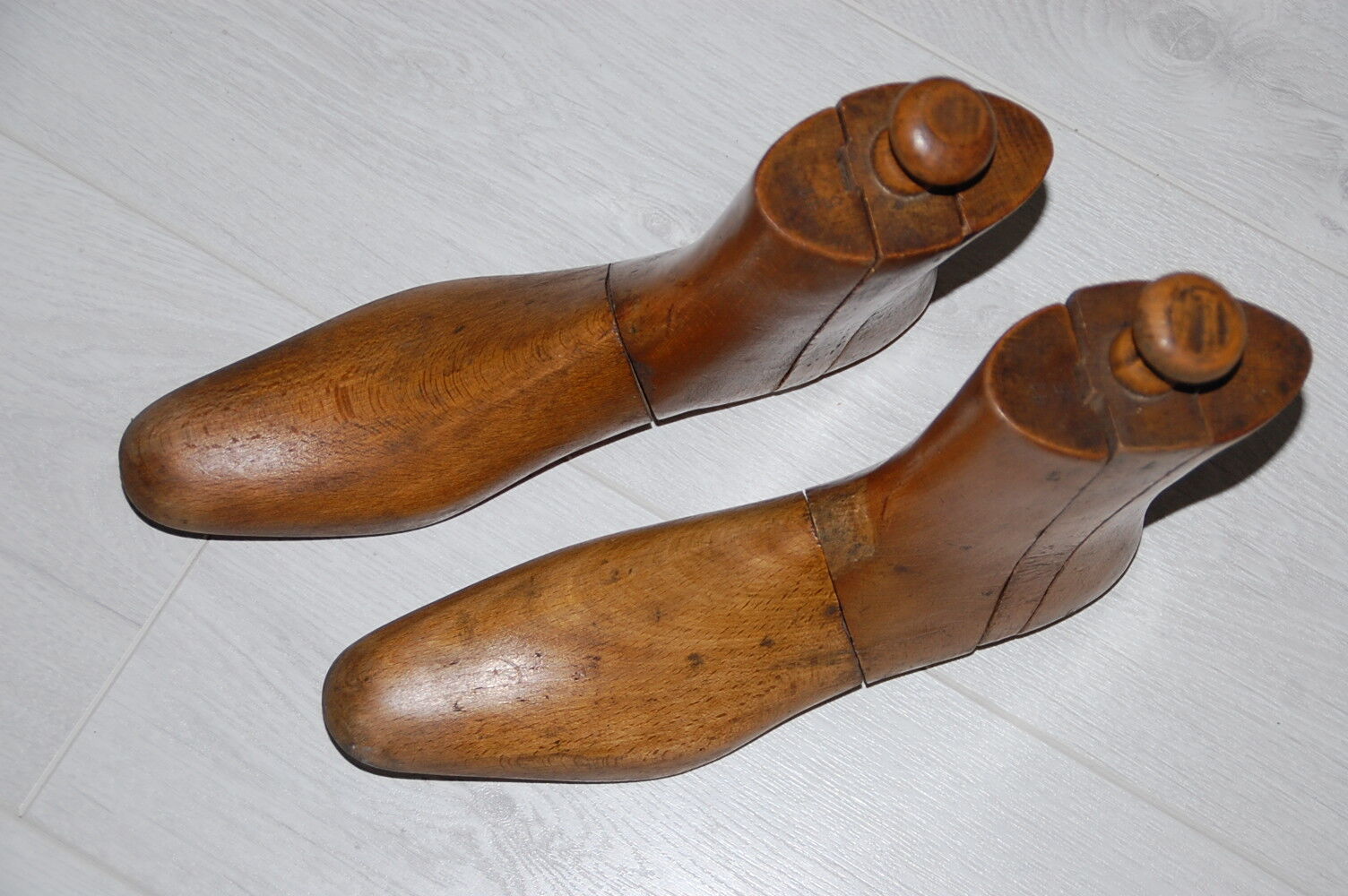 Paire embauchoirs bois bottines