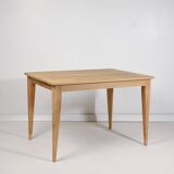 Vintage light oak table