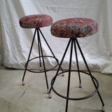 Paire de tabourets 1960/70