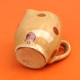 Milk jug / Traditional Savoyard polka dot ceramic cream
