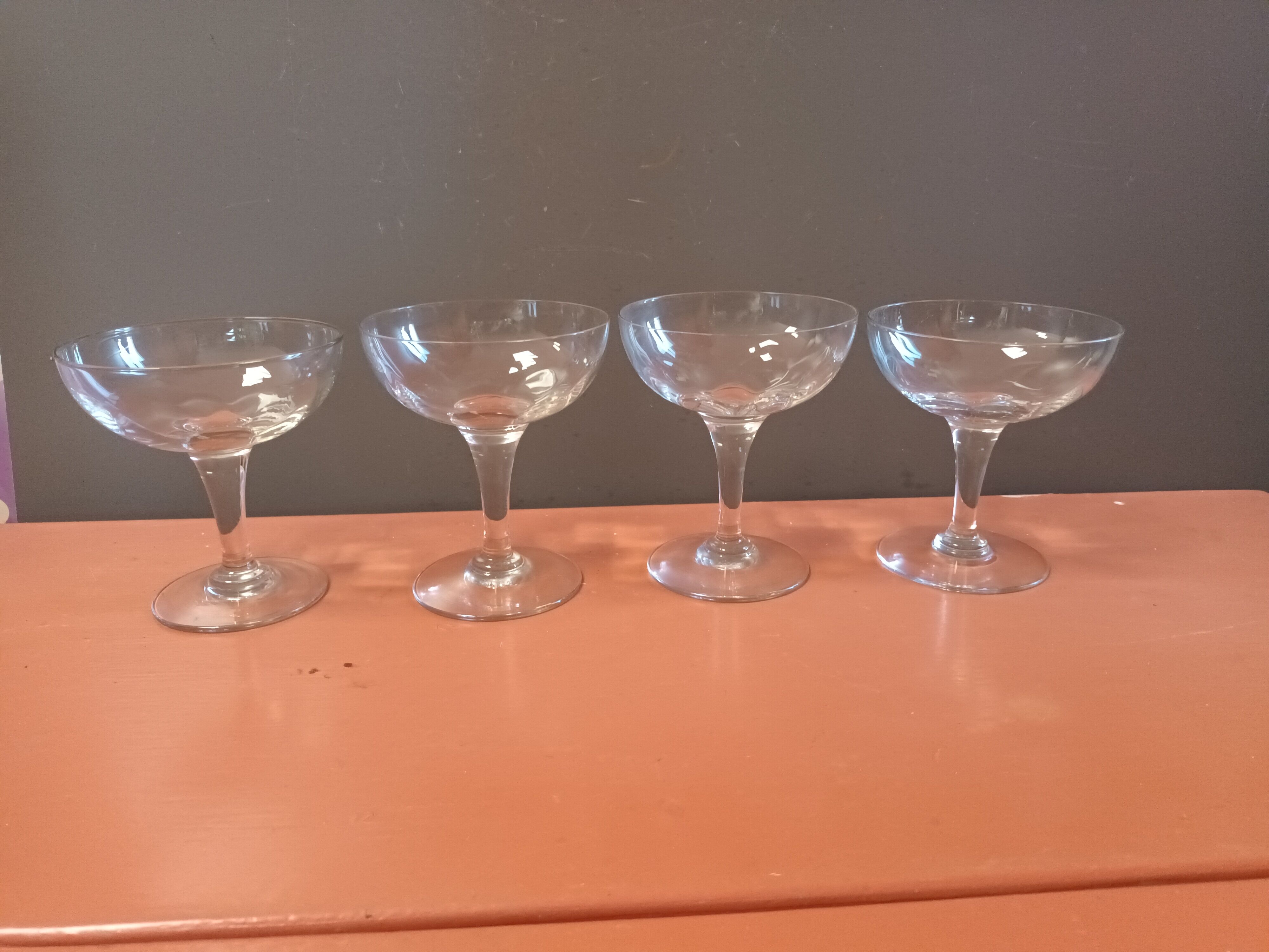 Champagne glasses