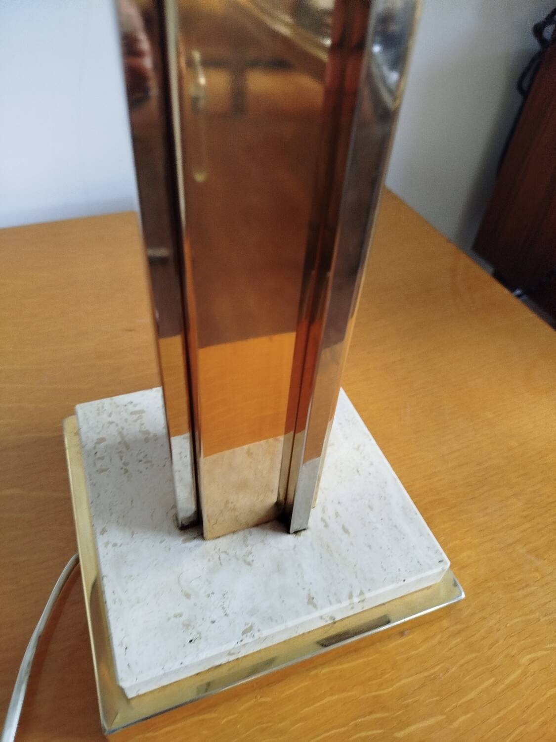 Italian lamp attributed to Willy Rizzo – 1970s