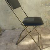 Lot of 4 folding chairs 70s