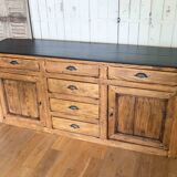 Old restored buffet style professional furniture