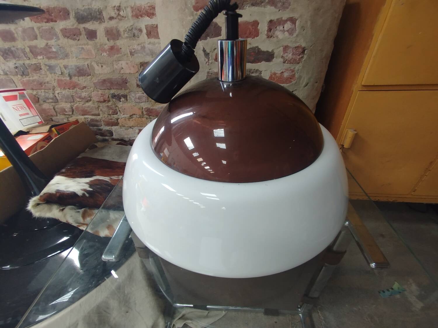 Vintage Em LYS pendant light, 70s