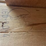 Vintage wood/wicker secretary