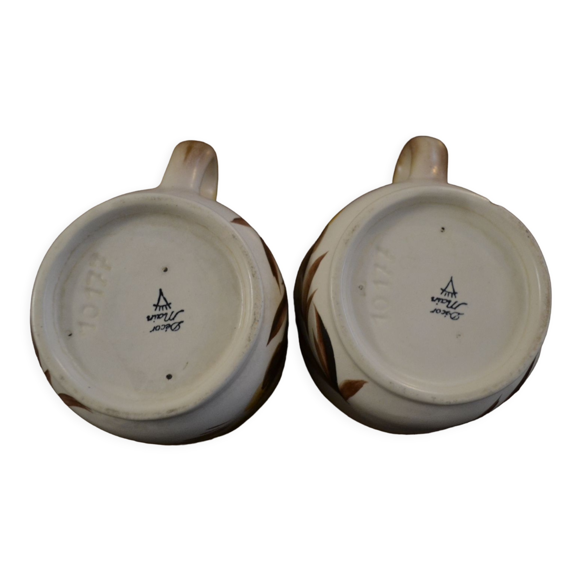 Set of 5 cups villeroy and boch model claquesin