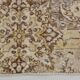 Tapis vintage classique beige et marron, 165x284 cm