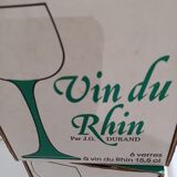 12 glasses of alsace wine