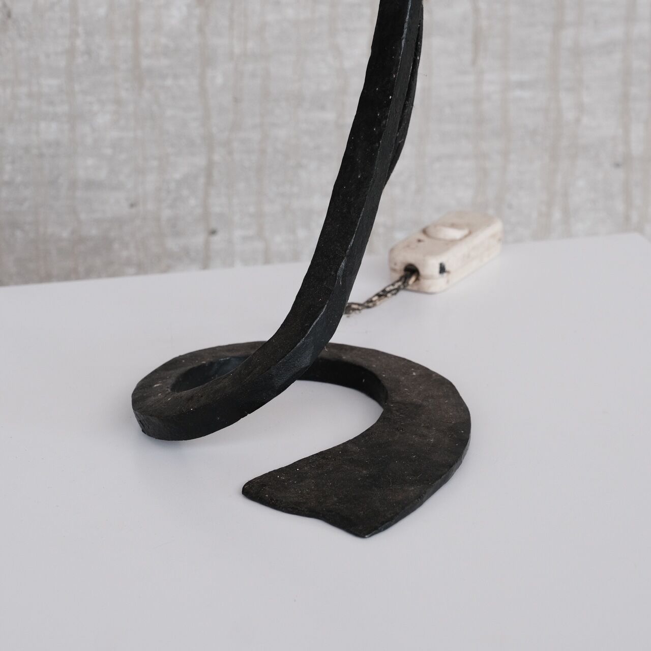 Brutalist table lamp