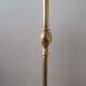 Lampadaire tripode laiton - 3 feux Style baroque - 1960