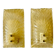 Murano glass wall lights by Mazzega, Italy 1970.