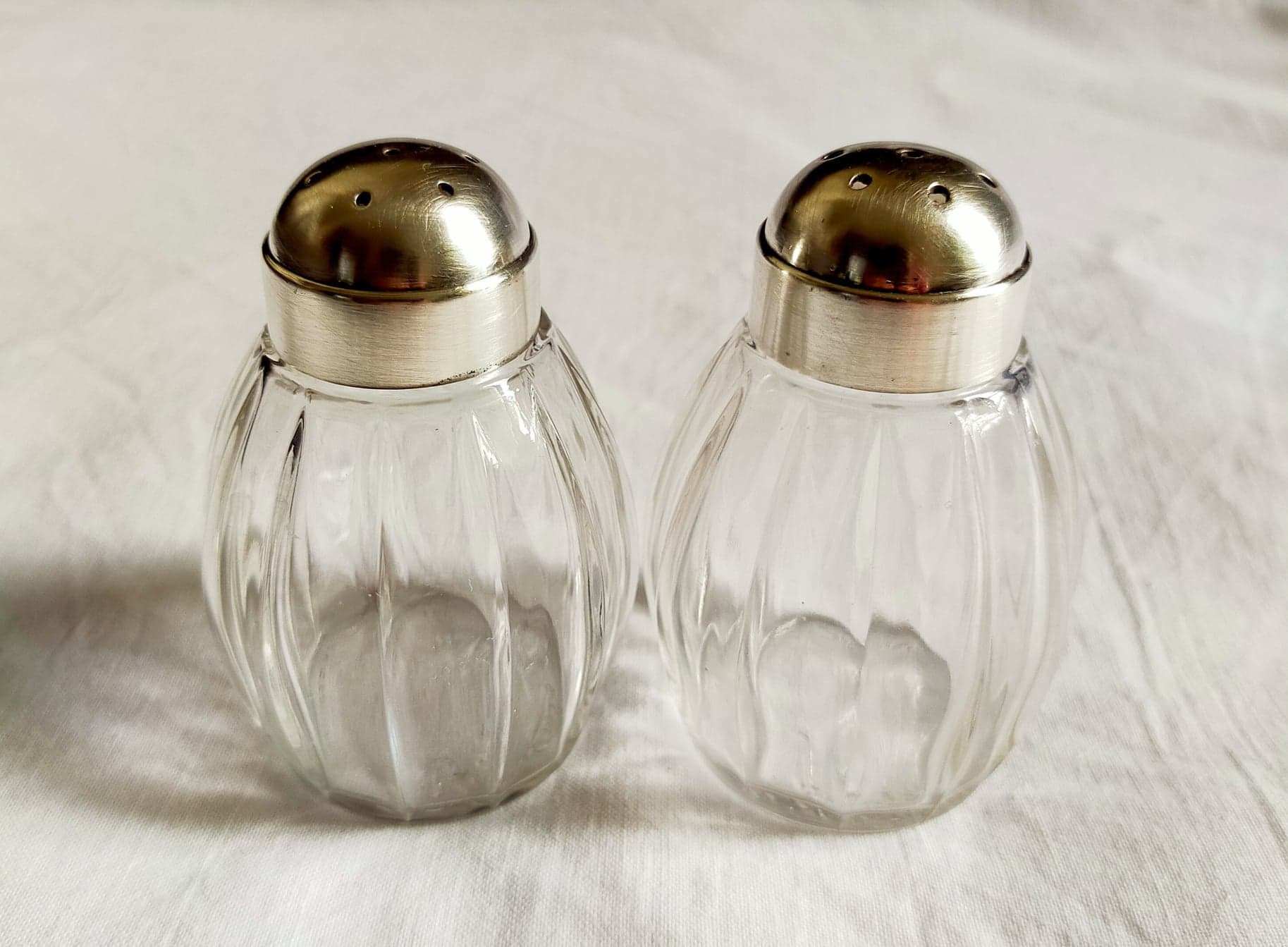 Salt / pepper shaker silver metal - Christofle