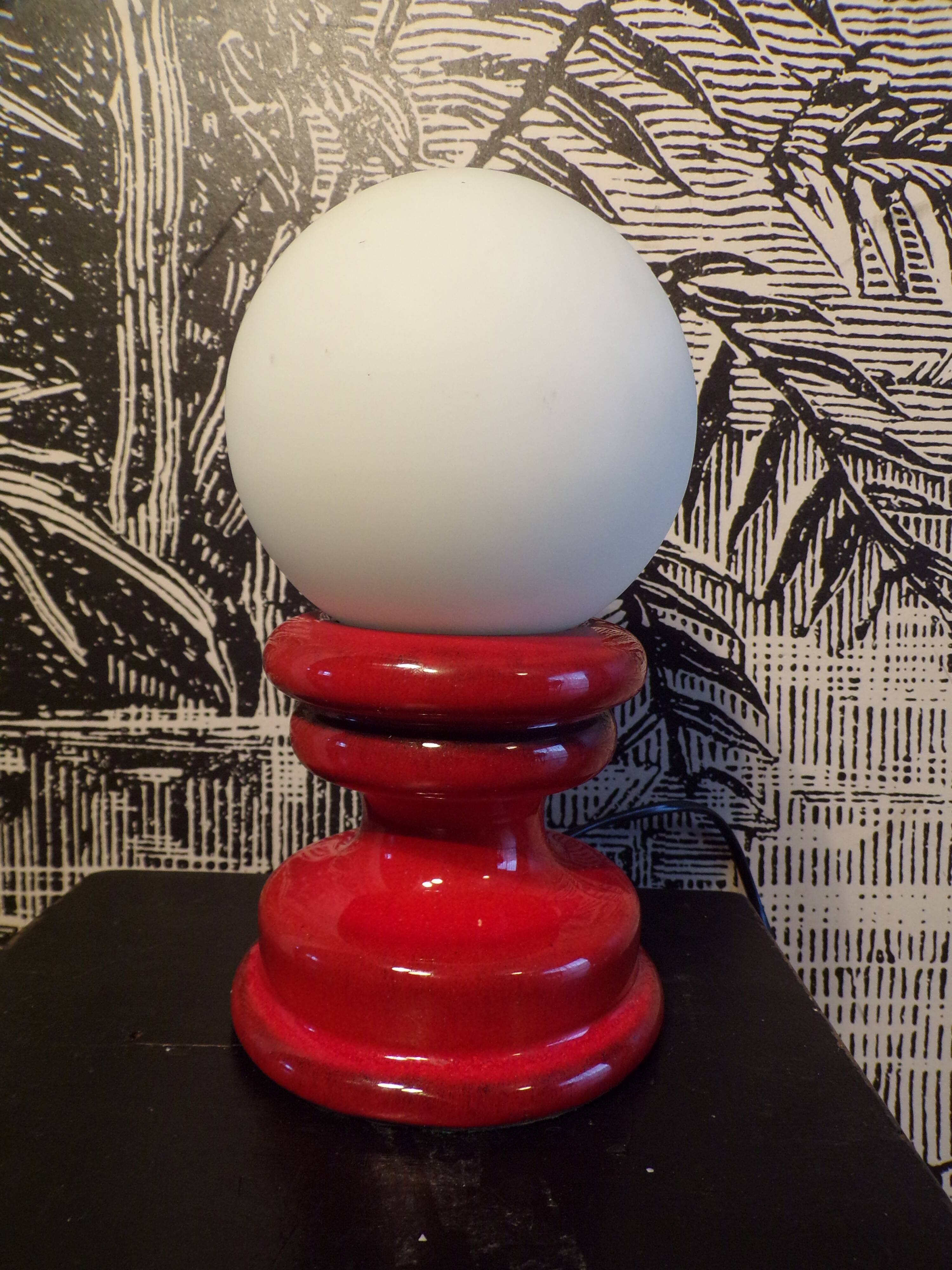 Lampe céramique vintage