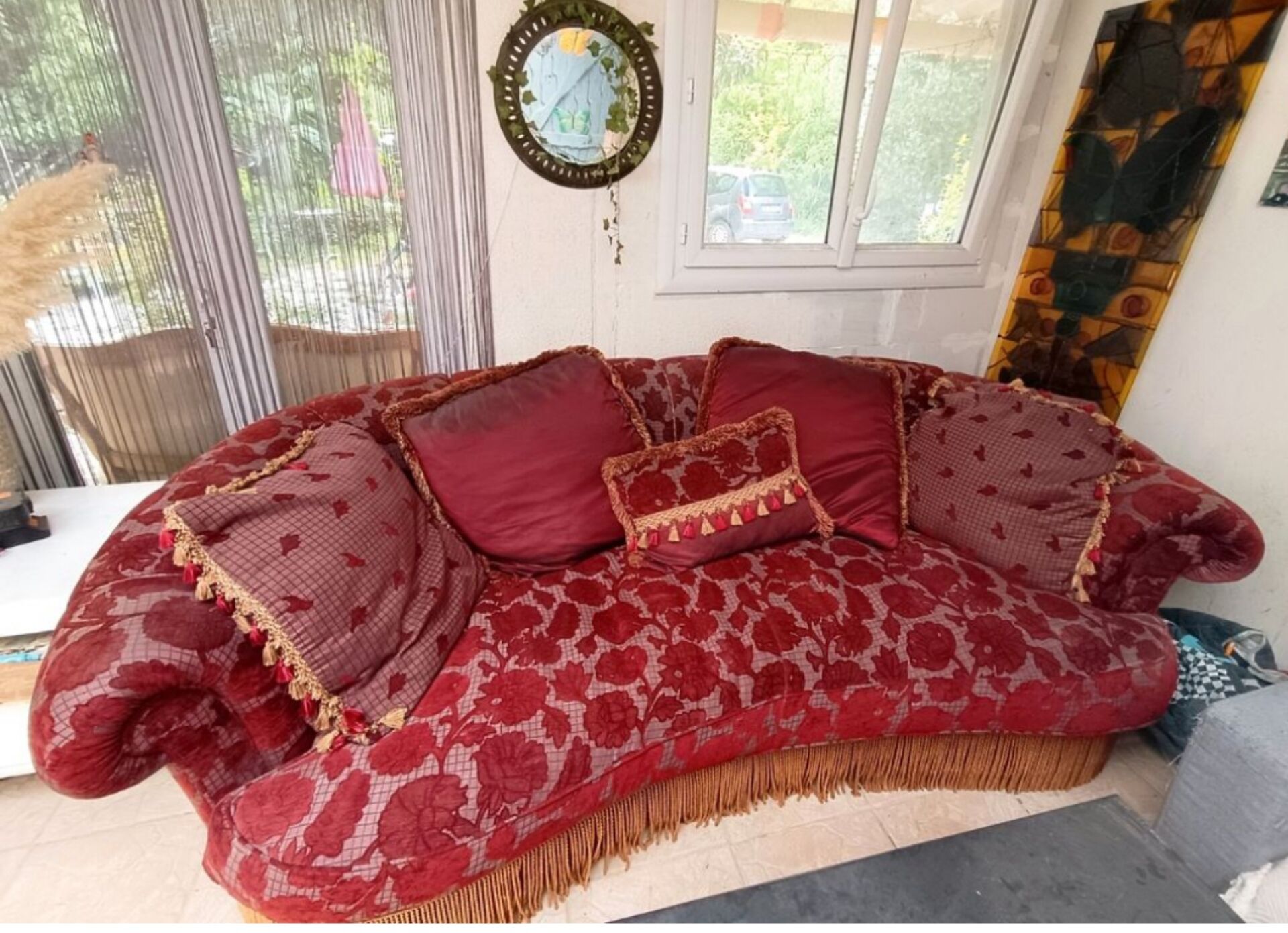 Magnificent Louis XV style sofa.