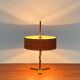 Lampe de table trépied minimaliste en teck de style milieu du siècle allemand de Kaiser Leuchten, années 1960