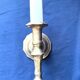 Pair of Solid Brass Antique wall lamps Sconces