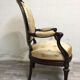 Fauteuil médaillon style Louis XV 19ème