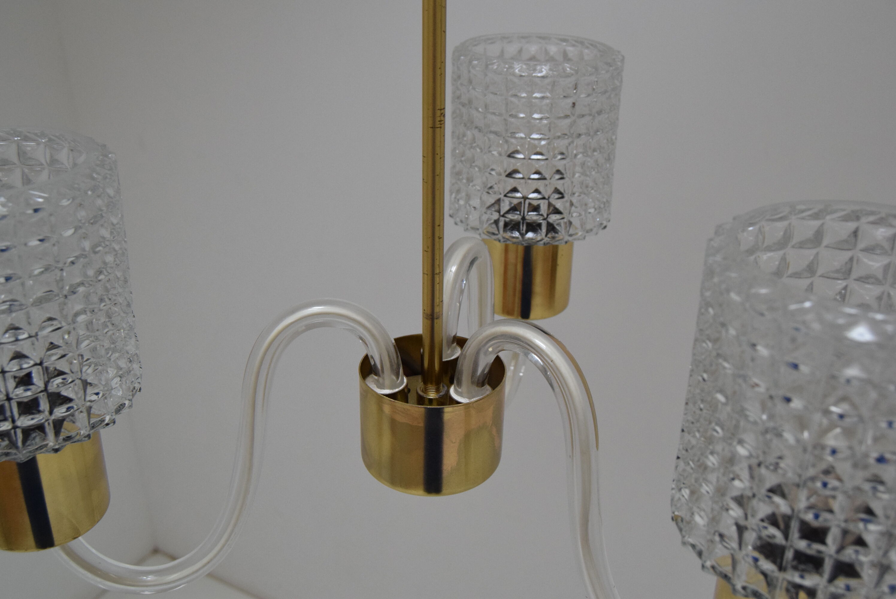 Mid-Century Chandelier/Kamenicky senov, 1960´s