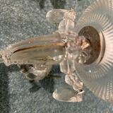 Murano glass crystal sconces set of 3, 1970s