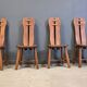 Vintage dining chairs by Depuydt, Belgium, 1960s