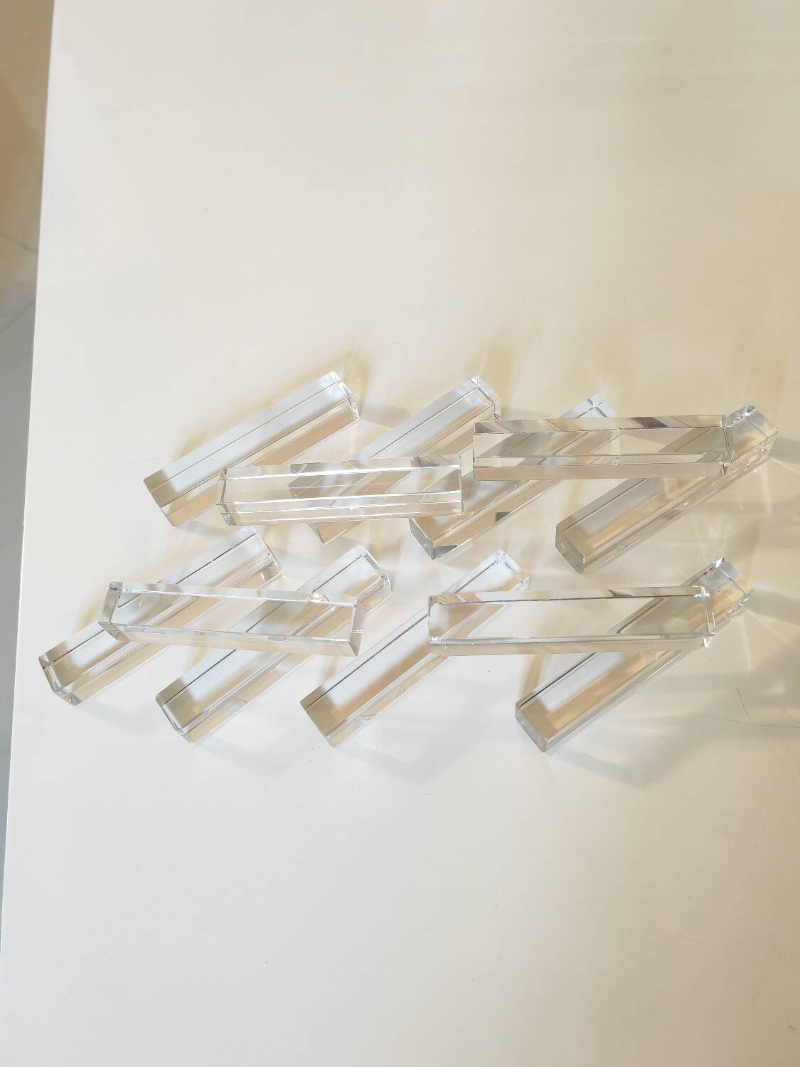 12 Baccarat knife holders