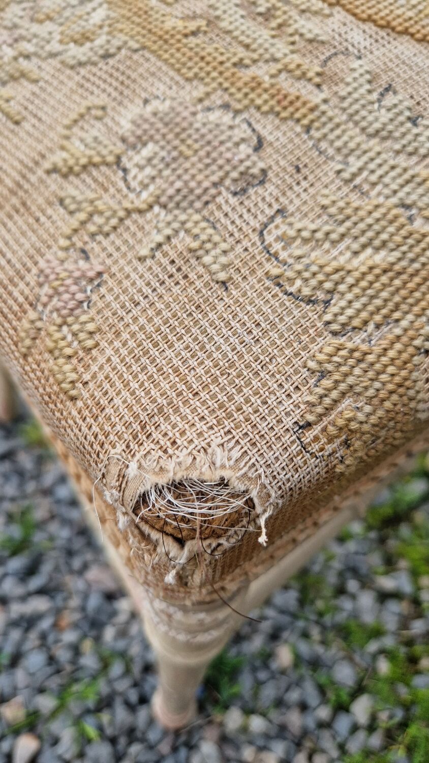 Pair of Louis XVI style living room chairs