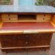 Commode secrétaire d'époque Louis Philippe en noyer du 19e siècle