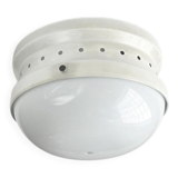 Mid-century Italian space age ceiling lamp by Gianemilio, Pietro and Anna Monti for Kartell, 1950s.