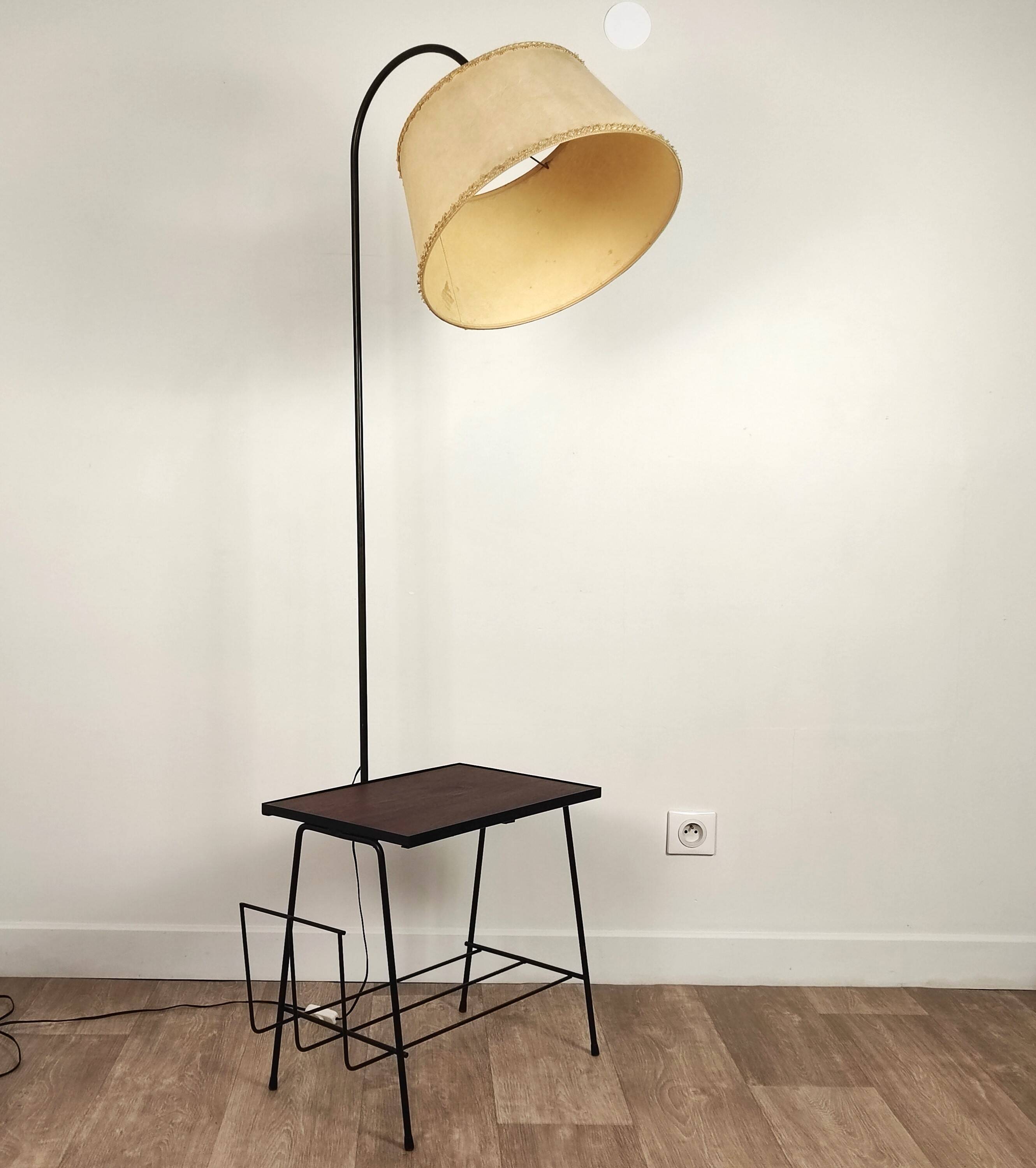 60s reading floor lamp