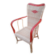 Fauteuil en rotin année  70