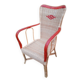 Rattan armchair from the 70s