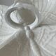 White earthenware plate