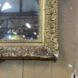 18th century Regency mirror in gilded wood