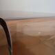Table basse en plexiglas Michel Dumas vintage