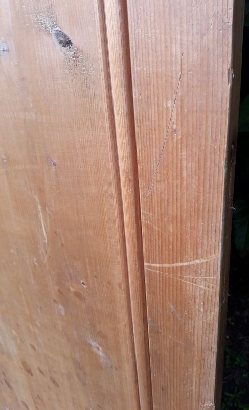 Pair of doors 248x129cm old