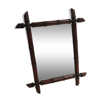 Miroir bambou 58x47 cm