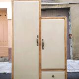 Art Deco asymmetrical wardrobe