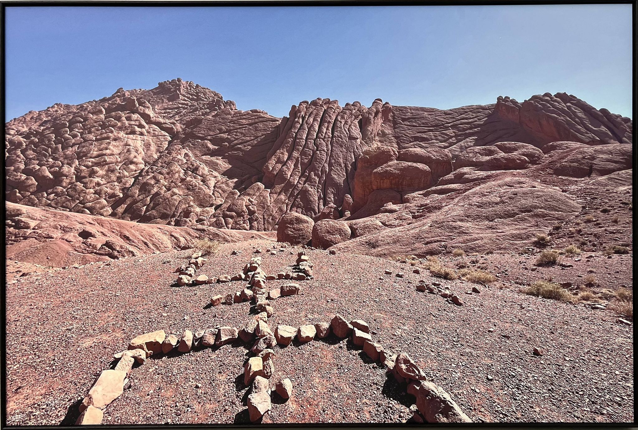 Wall photography. Morocco, High Atlas February 2024