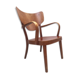 Fritz Hansens beech armchair