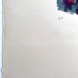 Honoré-marius bérard, gloria, 1950-51. original lithograph signed in pencil