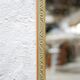 Vintage mirror in gilded wood 126cm x 28cm
