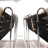 Chaises de salle à manger Tecta D 96, lot de 4, par Hans Könecke, 1960