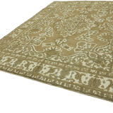 1980s 283 cm x 366 cm beige wool carpet