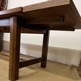 Vintage wooden farmhouse table