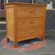 Commode en bois massif 1970