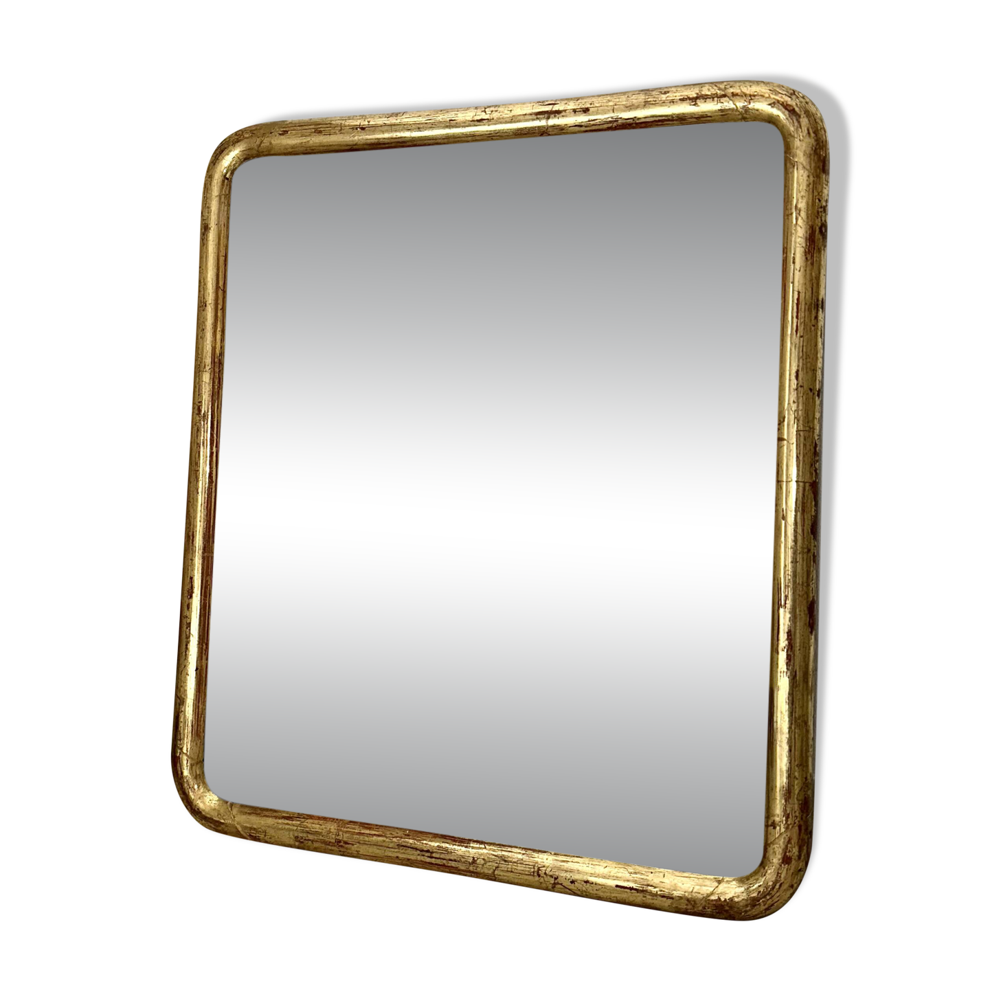 Louis-Philippe antique gilded mirror 19th century